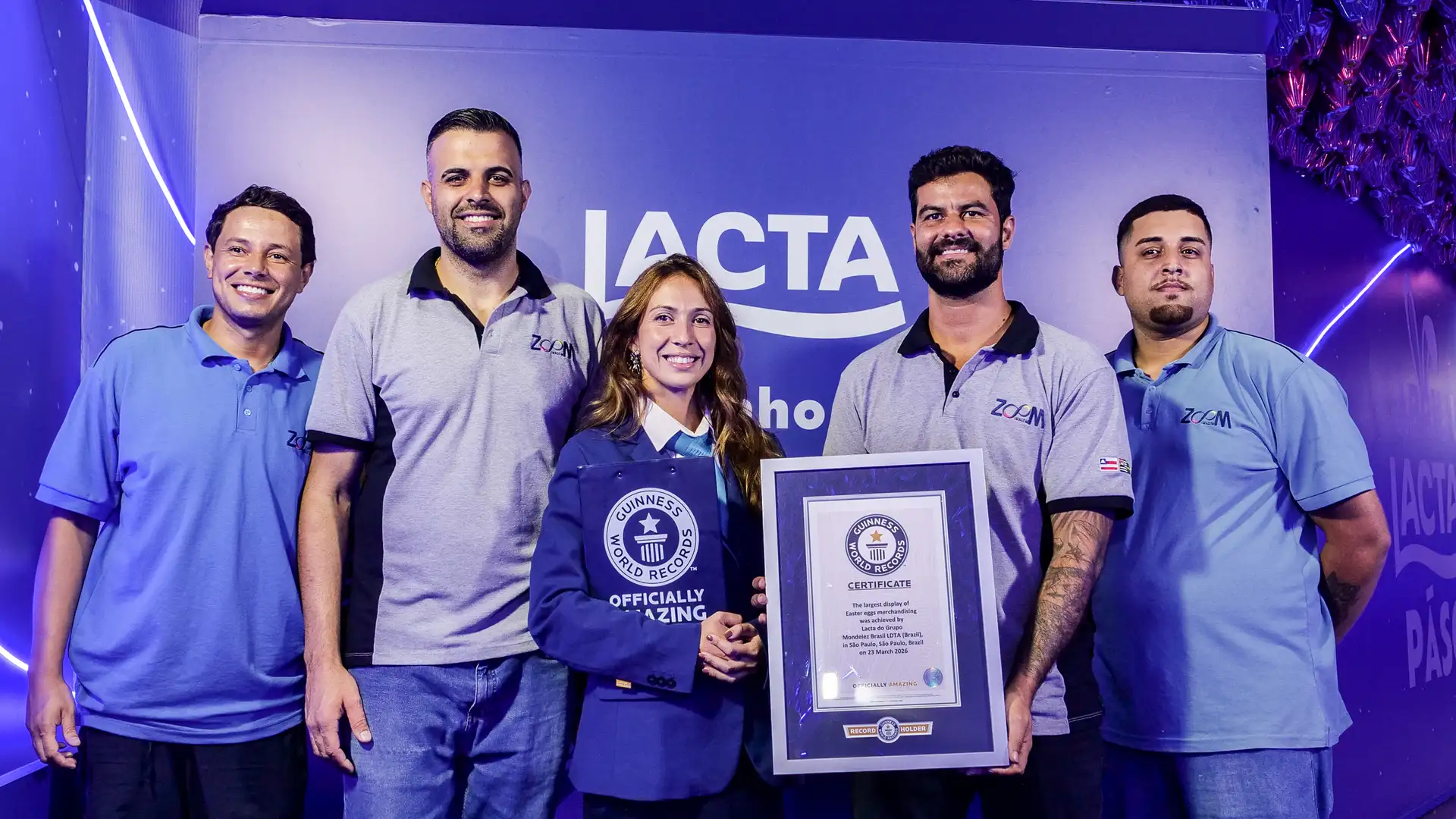Lacta — Guinness World Records